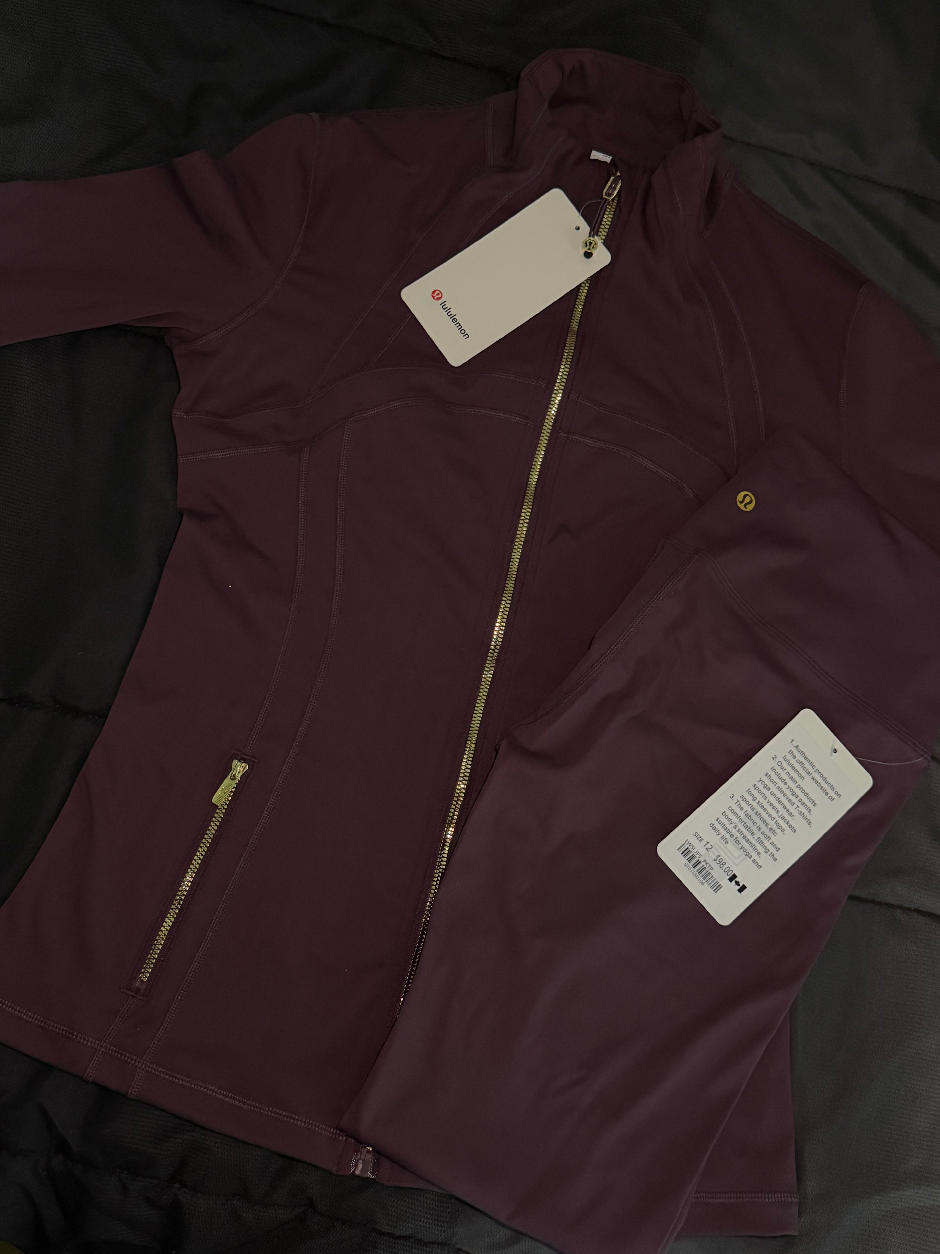 Black Plum Gold Lulu Set