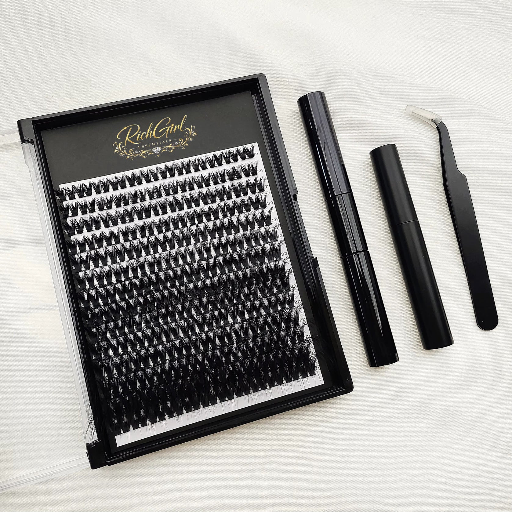 Soft Glam lash cluster kit